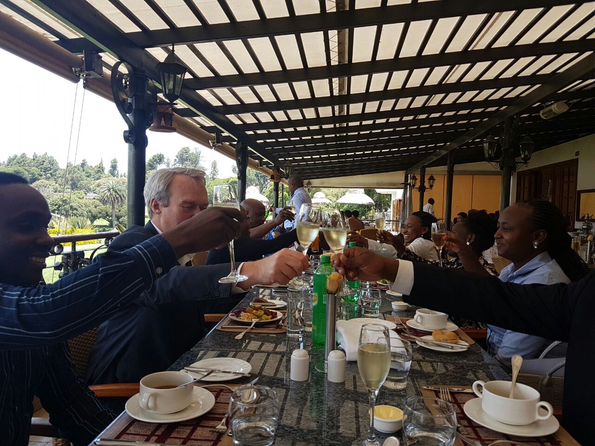 TalindaEAfrica's tweet image. A #Toast to successful completion of the #wifiproject  CC @FairmontMtKenya