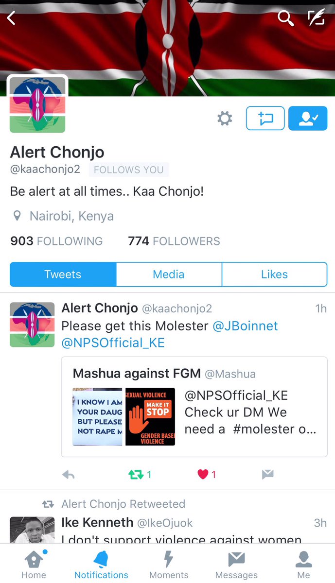 Mashua's tweet photo. Update from the teacher&amp;doctor abt  6yr old #Molestation victim,Still in hospital responding to treatment no STIs👍🏾, https://t.co/f5iuMUZ28K