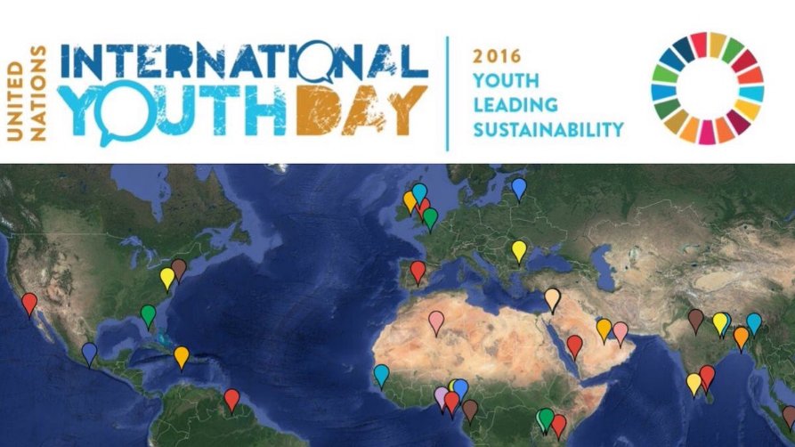 UNESCO's tweet photo. Today is #YouthDay! Follow @UN4Youth and find events near you here: https://t.co/iyf2R2ZZO9 https://t.co/kqRieEgCRH