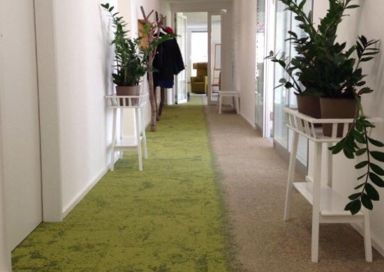 Create a beautiful floor with Human Nature from #interfacecarpet
