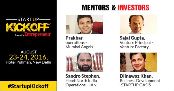 EntrepreneurIND's tweet image. #EntIndia2016 welcomes Prakhar, Sajal, Sandro Stephen &amp;amp; Dilnawaz Khan on #StartupKickoff ow.ly/prC2302eVEA