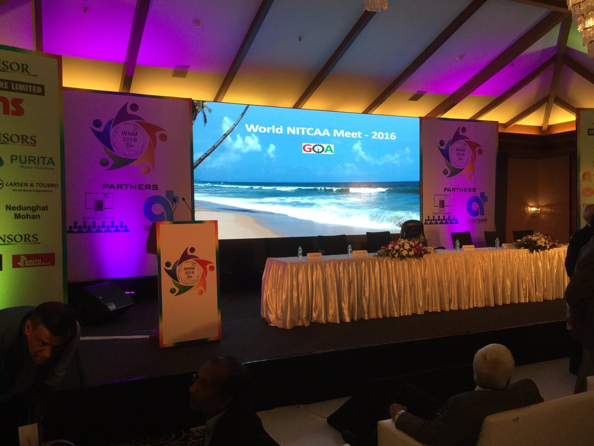 Sureshnair_BPCL's tweet photo. In World NITCCAA Meet 2016 at Zuri, Goa https://t.co/ywSkeUW4C9