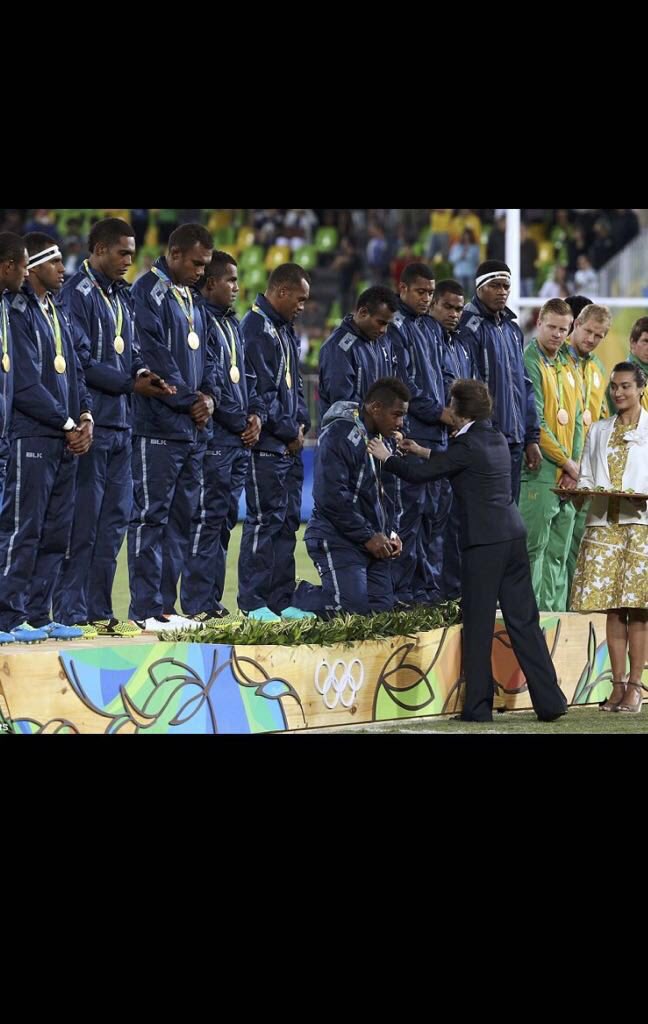 This <a href="/fijirugby/">Fiji Rugby Union</a> 7's team deserved Gold at the <a href="/NBCOlympics/">NBC Olympics & Paralympics</a>. Incredible rugby on the field and humbleness off it!!🇹🇻