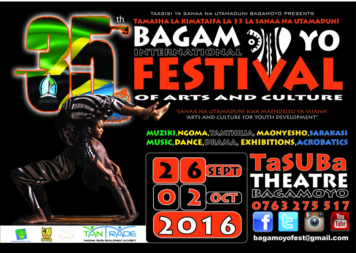 BagamoyoFest's tweet image. Come One, Come All!!!!