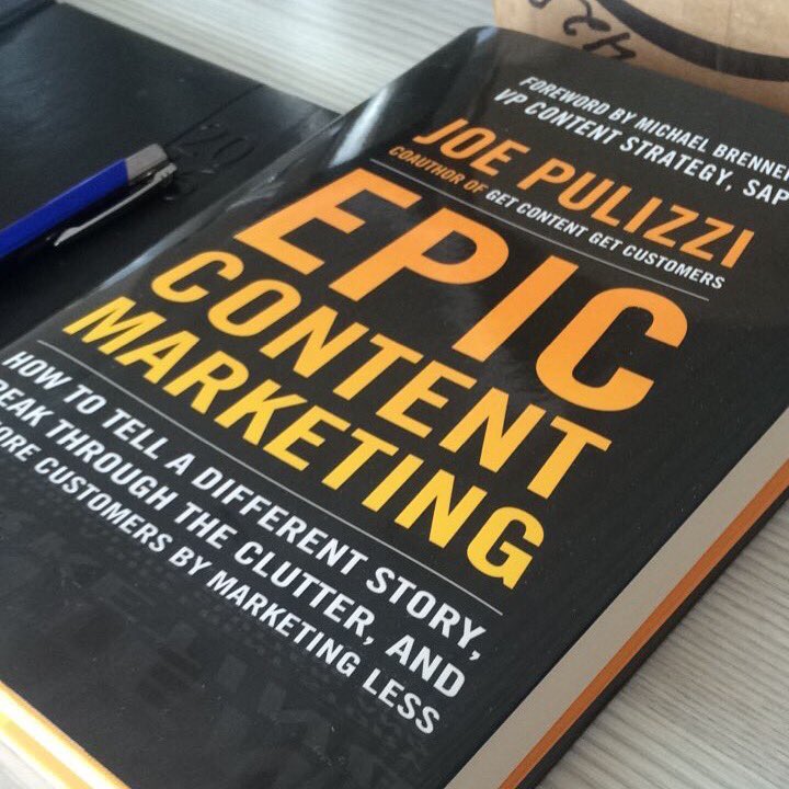 Differize's tweet image. Ooh, I finally received the #book that I have been waiting for so long.#contentmarketing with @JoePulizzi