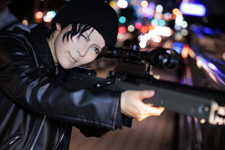 アーサ コスプレ 名探偵コナン 赤井秀一 やっとこさコスサミの写真加工した 夜景 ライフルで撮影できて嬉しかった ᗜ 2日目のはまた後日 Photo 安室透 威雲 Wcs16 コスサミ16