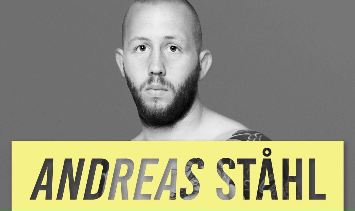 EuroFCMMA's tweet photo. Our latest signing is Sweden's Andreas Stahl. He will compete at #EuroFCEspoo, October 1st.

https://t.co/sZtdolTJ4v https://t.co/z20OyUFPML