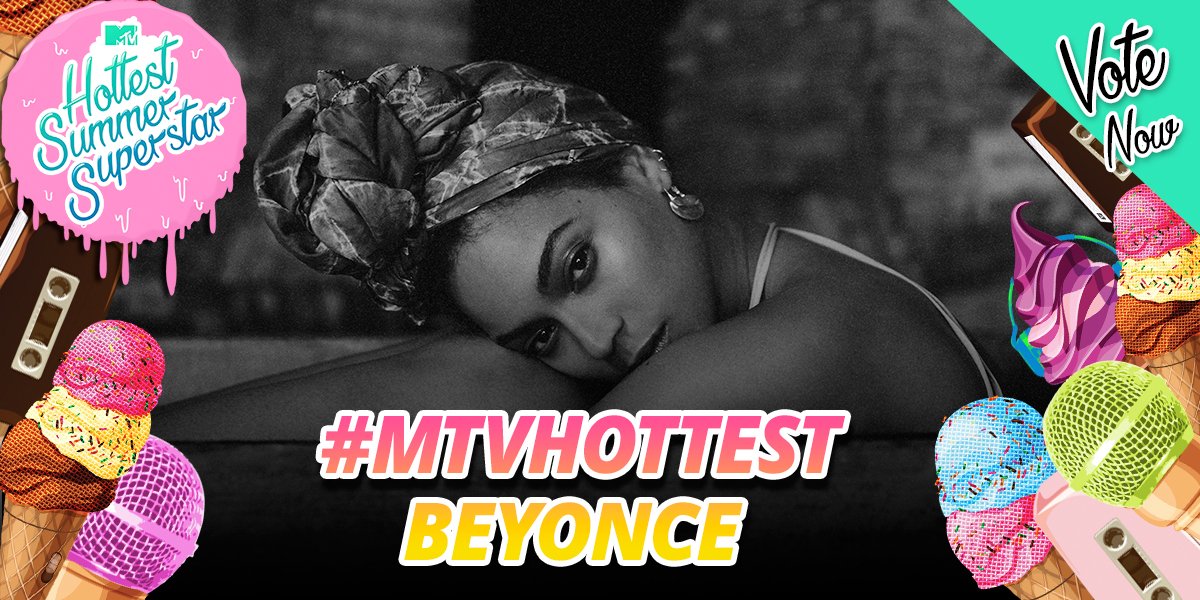 MTVMusicUK's tweet photo. RT if @Beyonce gets your vote. #MTVHottest Beyonce 🐝 https://t.co/Wfb47VlqBu