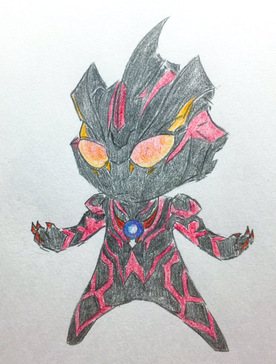 ケンピー Twitter वर ウルトラマンオーブ グラビティデスサイズ ダークザギとウルトラマンベリアルのフュージョンアップ