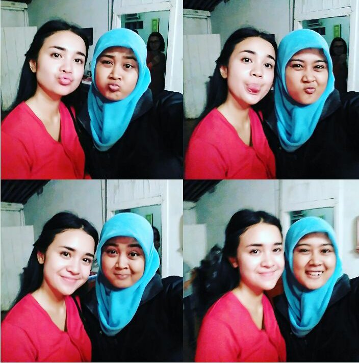 PutriLaxmi's tweet photo. Kangen michi 😂 kpn ktmu lg kek gini chelle? 
@michelleziu https://t.co/LCbTy2y1De