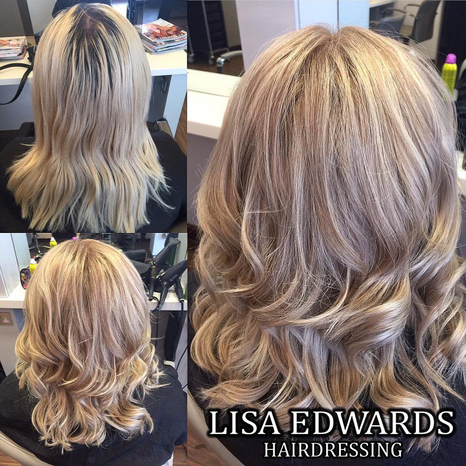 Lisa Edwards Hair On Twitter A Worn Slightly Yellow Grown Out