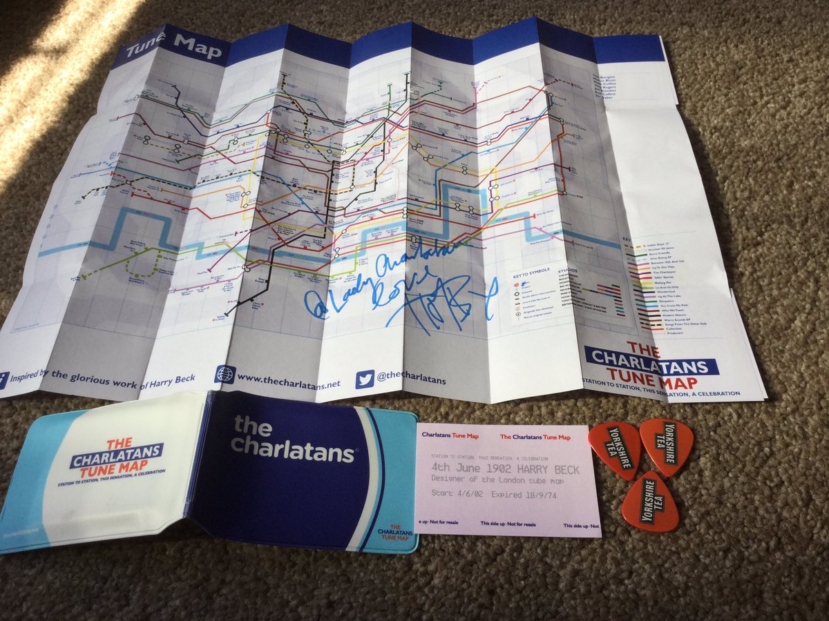 mrs_harket's tweet photo. I've got it! Thank you @Tim_Burgess @thecharlatans I'm so happy!!! 😃☕️ #tunemap #oxfam https://t.co/6Y6MqnA80Q