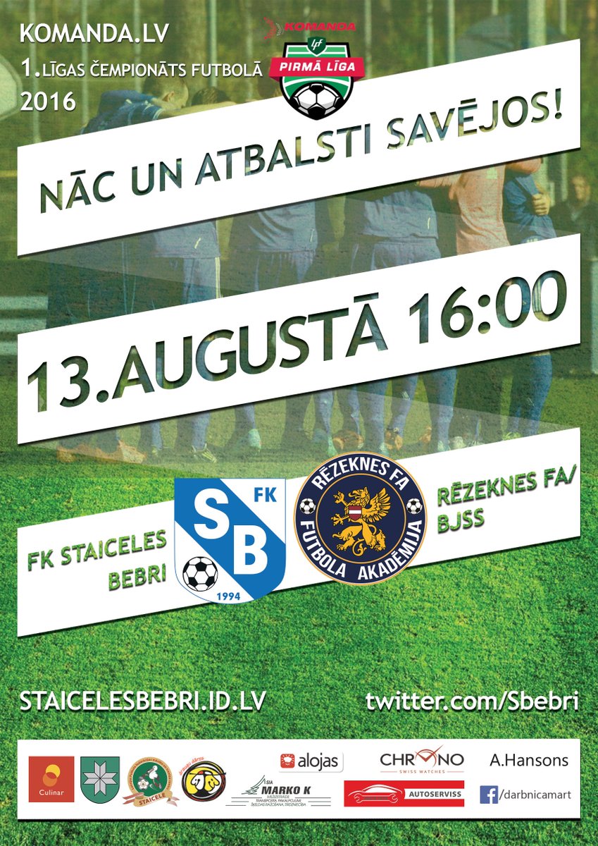 FK STAICELES BEBRI (@sbebri) on Twitter photo 