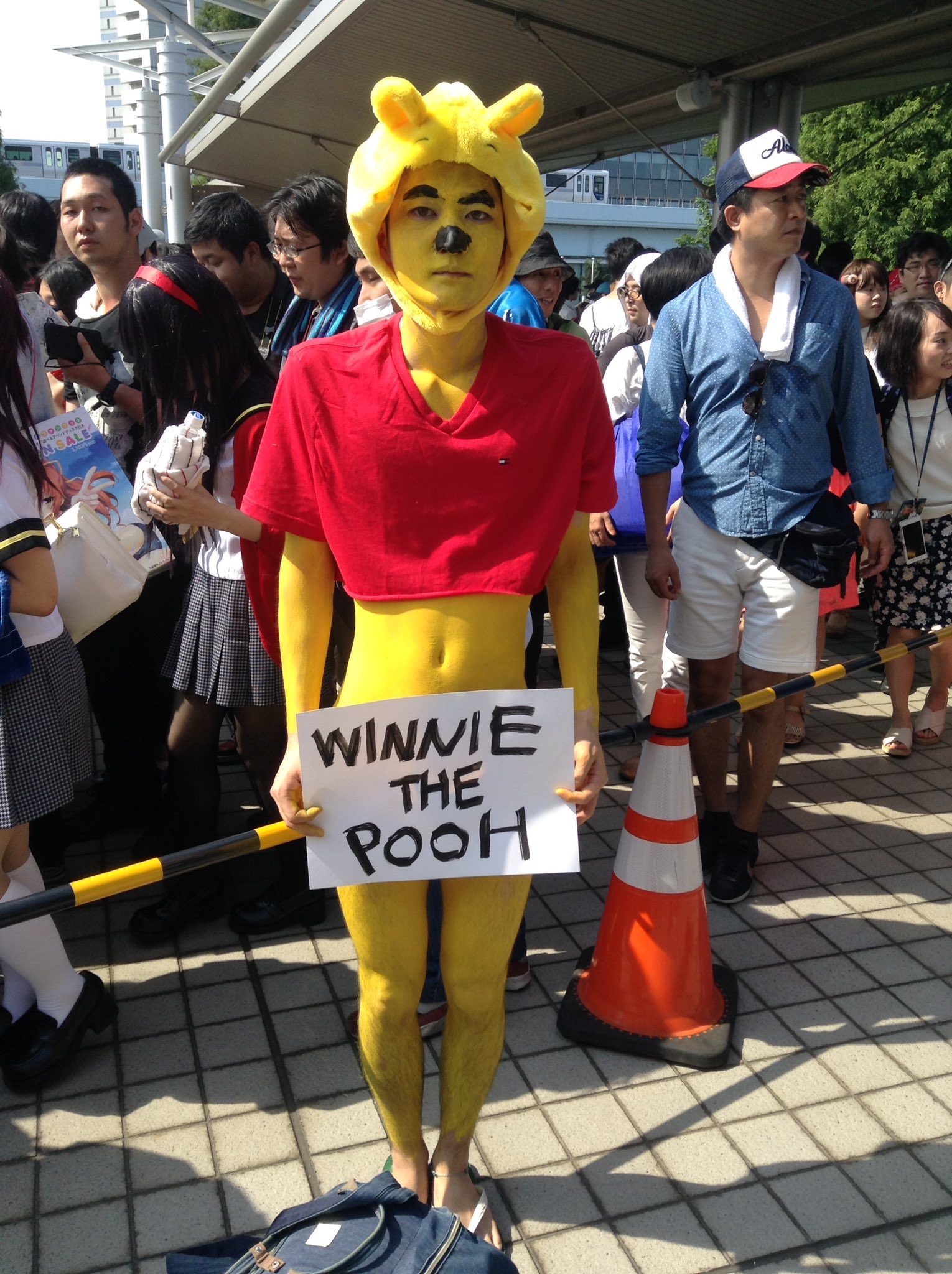 プーさん　コスチューム　コスプレ 411G6ILWpfL.jpg_BO30,255,255,