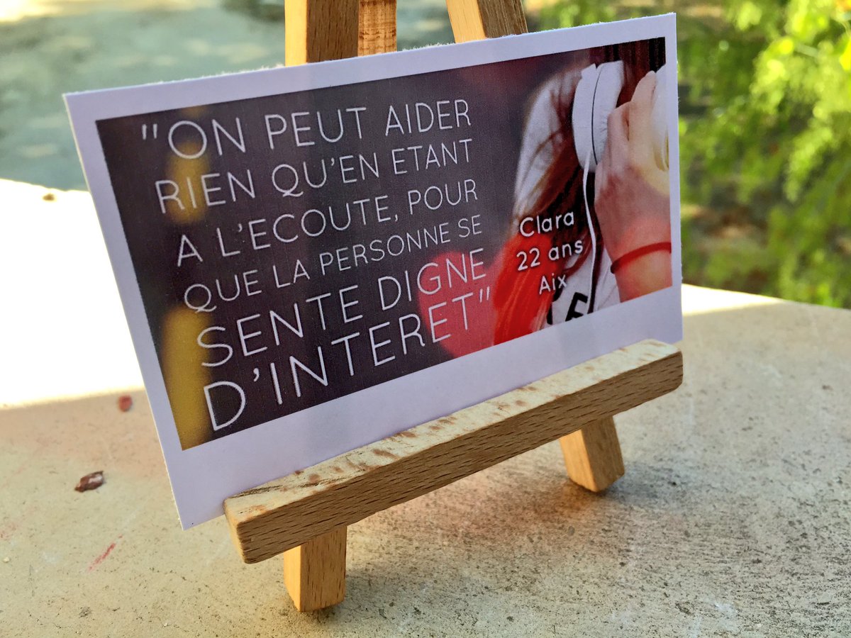 MaBienveillance's tweet photo. "On peut aider rien qu'en étant à l'écoute, pour que la personnes se sente digne d'interêt" Clara #mabienveillance https://t.co/uh5LqK1Lvn