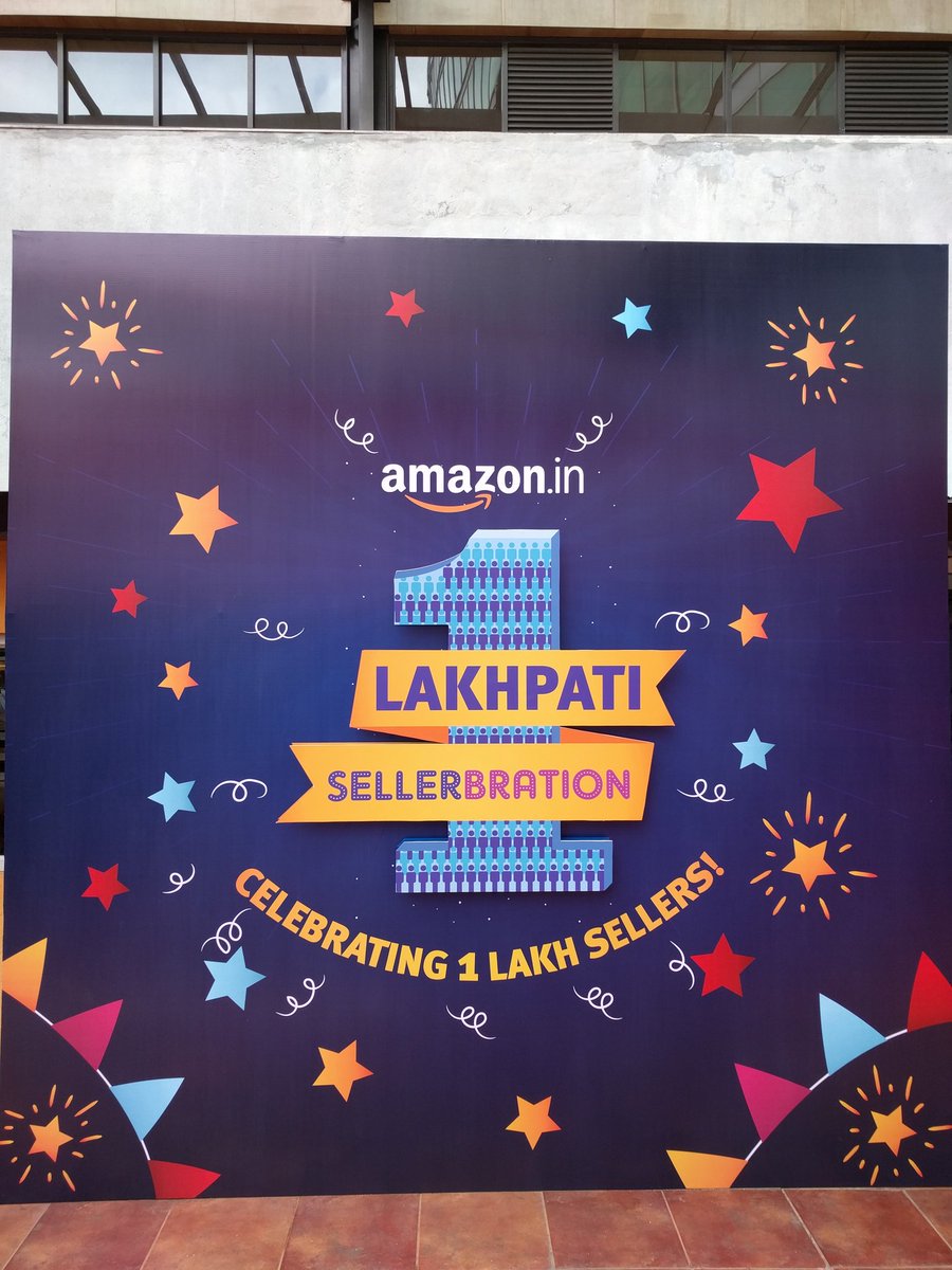 diyatgb's tweet photo. Working hard, having fun and making history! #Sellerbration @amazonIN https://t.co/0d3q1C5W9A