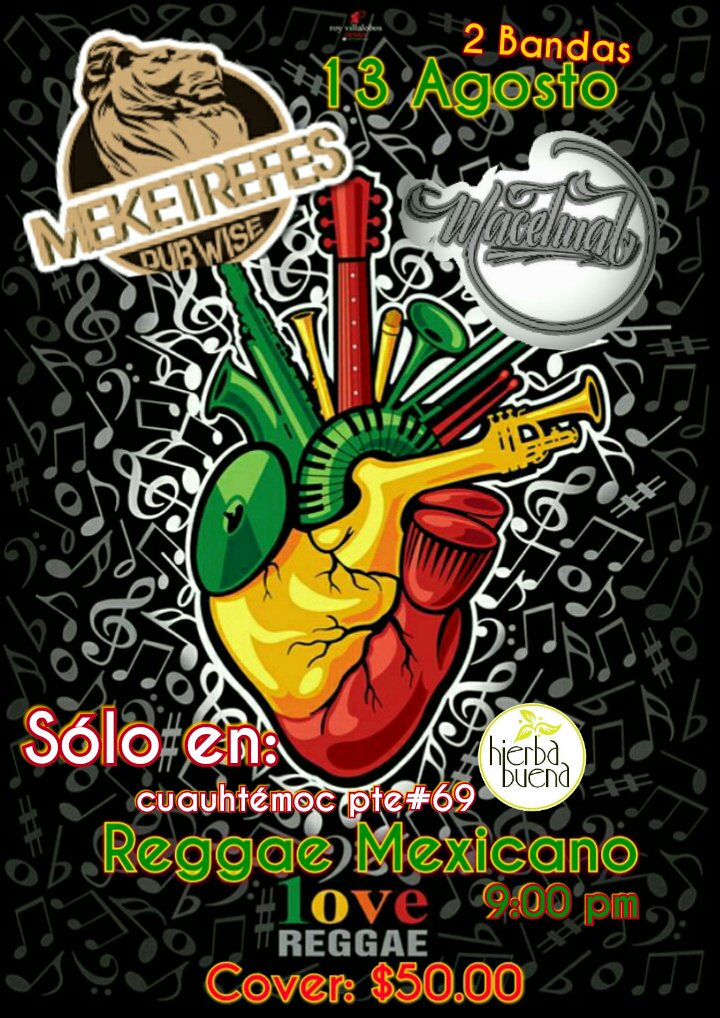 meketrefesdub's tweet photo. Meketrefes en Zitacuaro, alternando con machehual desde Morelia, La hierba buena cultura bar https://t.co/iJ9XcYBhyf