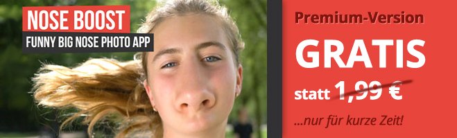 [iOS/Android] Nose Boost Premium GRATIS statt 1,99 € appdeals.de/wp/deals-news/…