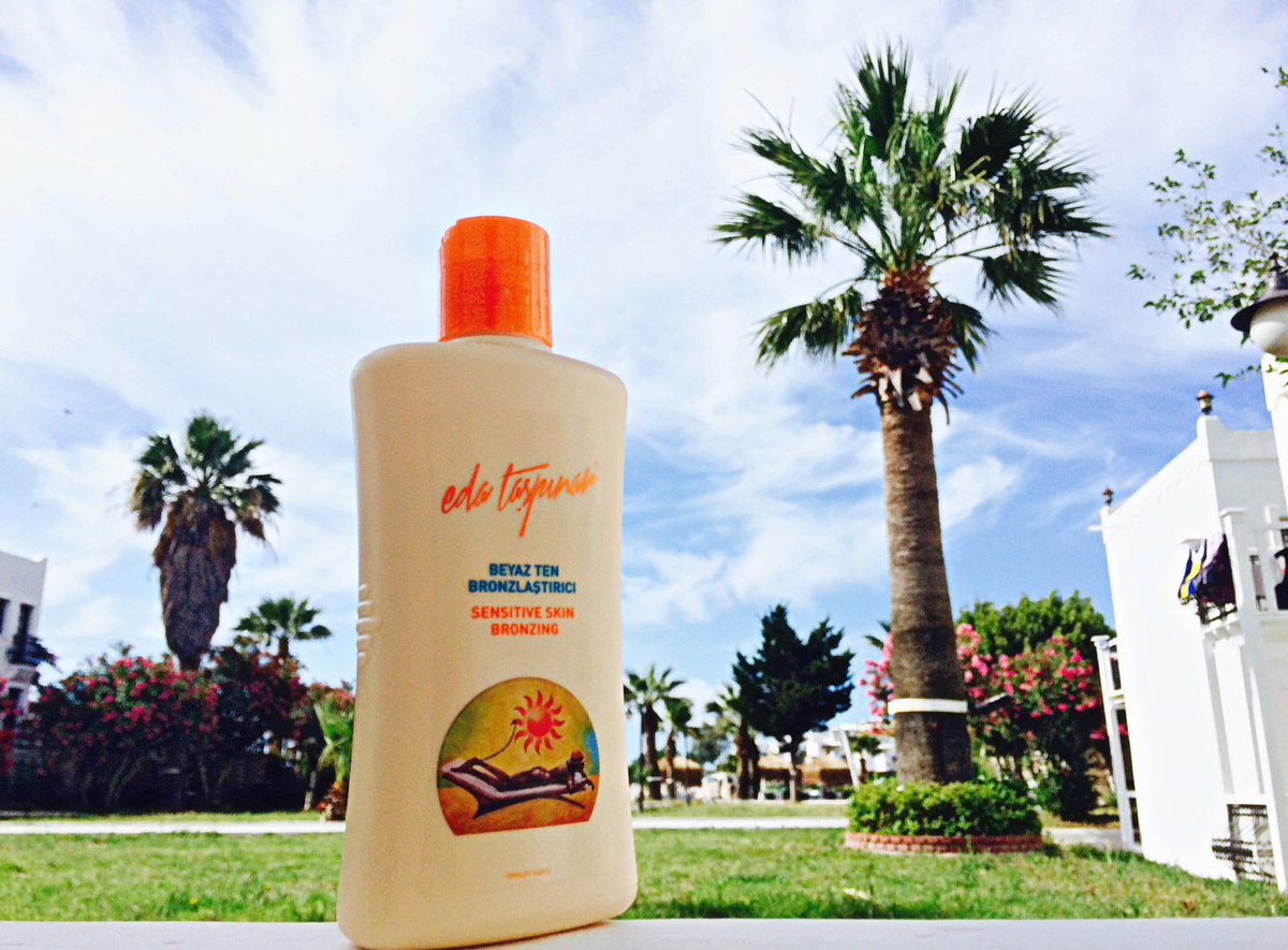 2016'nın yeni bebeği... Türkiye'de ilk ve tek! "Beyaz Ten Bronzlaştırıcı" 🌴👸🏻🌞