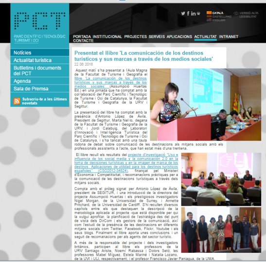 Com_Tur20's tweet photo. PCTnews (@PCT_Turismo ) habla de la presentación de nuestro libro  https://t.co/7f9IuGrpgS #ComTur20 https://t.co/HZO5kWpSWc