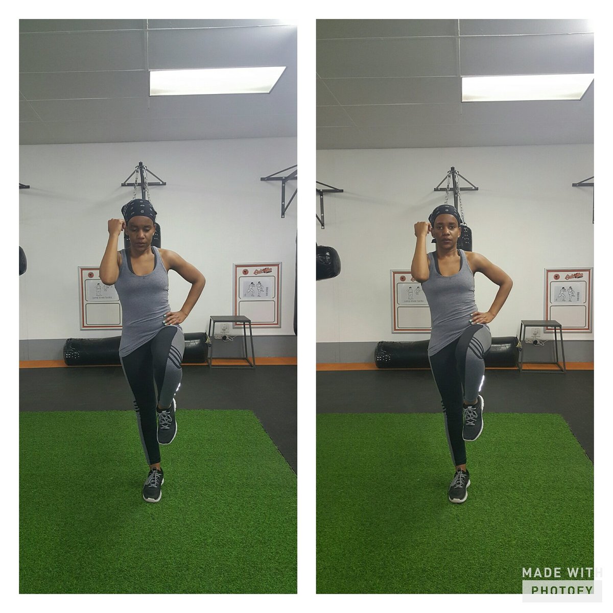 FitLeanFab's tweet photo. Try out this simple exercise to build leg and core strength. Gos for a minute on each leg. #fitness #FridayFeeling https://t.co/shex754cck