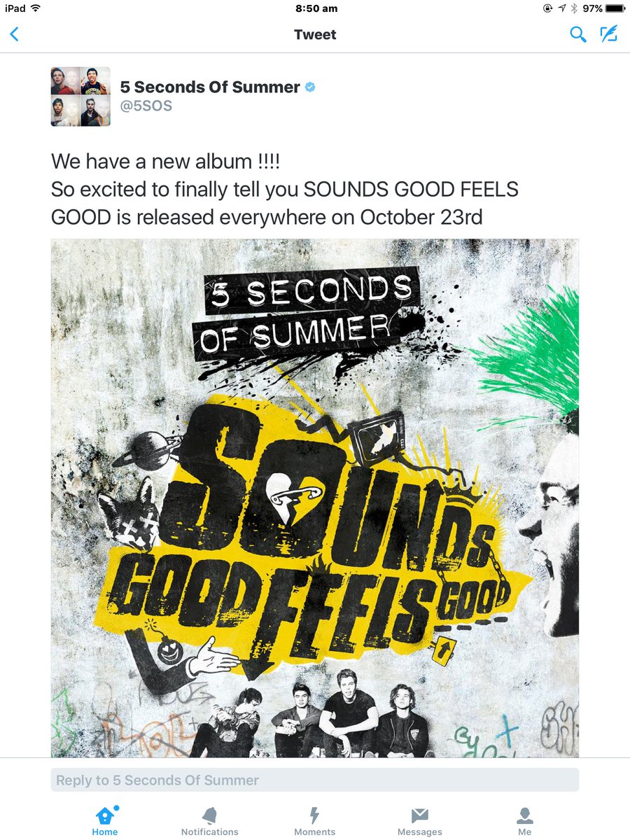 1 year ago today #SoundsGoodFeelsGood was announced!! -Tori 

#MTVHottest 5 Seconds of Summer