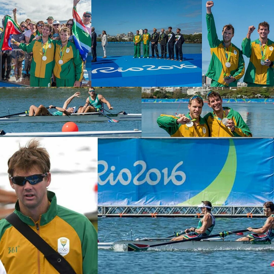 Congratulations coach <a href="/rogerbarrow/">Roger Barrow</a>, 
<a href="/Brittain_L/">Lawrence Brittain</a> <a href="/Keeling_S/">Shaun Keeling</a> you have made #SouthAfrica proud! #LetsGoRio2016 #Rowing