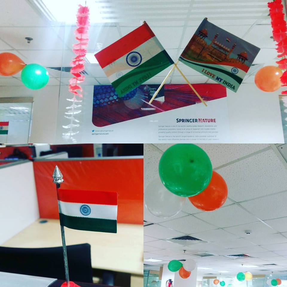 SpringerRef's tweet photo. #SpringerReference is celebrating Independence Day at the New Delhi office
#springernature #India #independenceday https://t.co/TOAiCoIaZp