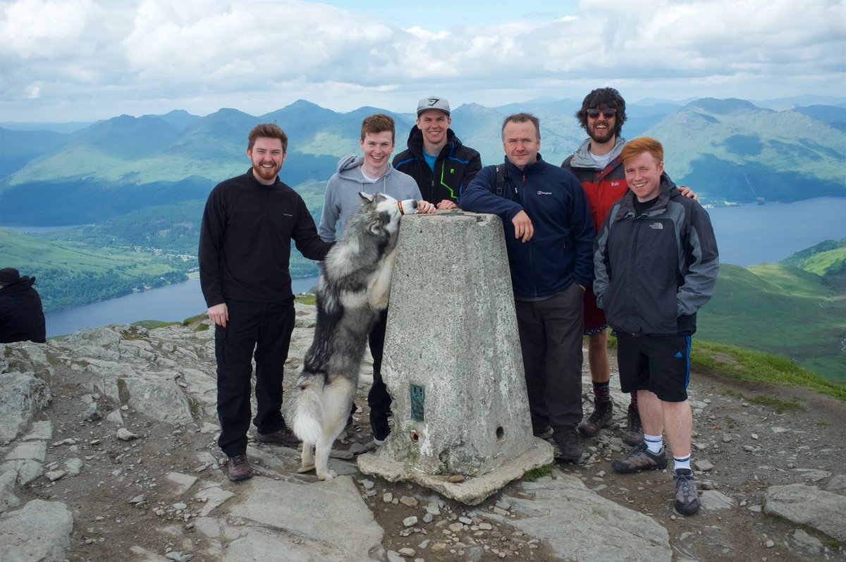 VMDataServices's tweet photo. @BCO_Social This is his #bco2rio debut but he helped some of the team climb Ben Lomond in June in aid of SCOPE https://t.co/hLaGRymorD