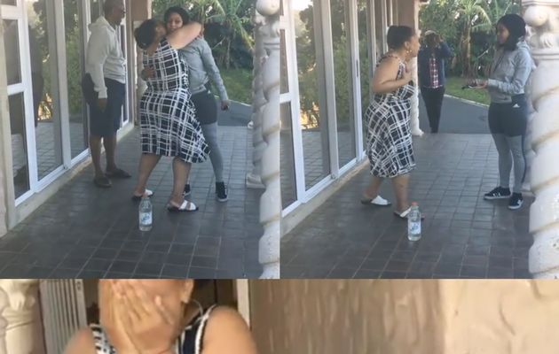 TimesLIVE's tweet photo. WATCH: Minnie Dlamini's mom breaks down in tears after being surprised with a new car https://t.co/Y0F0XU1Edi https://t.co/MFIzkxLTdf