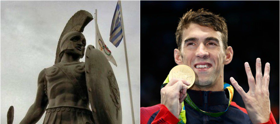 A3Noticias's tweet photo. Michael Phelps supera a Leónidas de Rodas y su récord de hace más de 2.000 años https://t.co/vNElI6vDMi https://t.co/fNpZGt8FtO