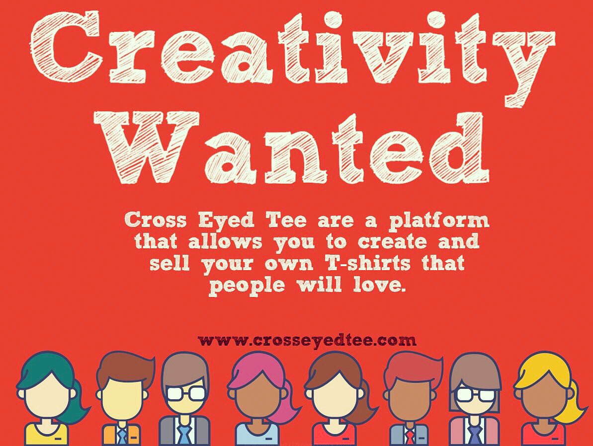 Follow the link and get involved - 

crosseyedtee.com/register…