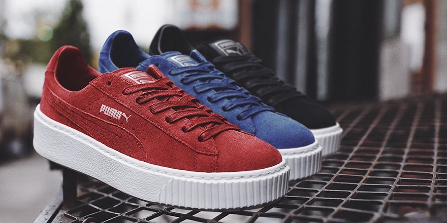 puma platform footlocker