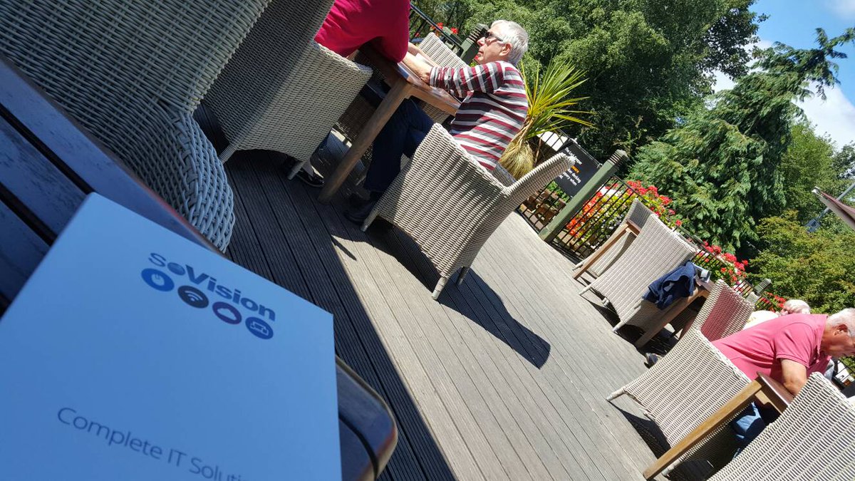 soVisionIT's tweet photo. Lovely sunny day for an afternoon business meeting here @lockkeeper #FridayFeeling #DigitalMarketing #soVision https://t.co/Pdhbz8cZwe