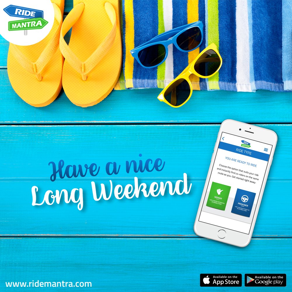 RideMantra's tweet photo. #FridayFunda-#Share rides on #RideMantra within your city or to another #city &amp; reach your destination #comfortably https://t.co/8uoYbwENlW