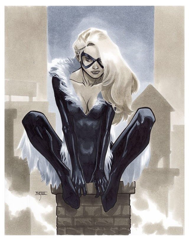Black Cat on the prowl #FeliciaFriday