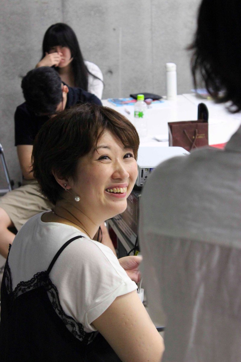 どばたそ Ar Twitter 今日はメディアアーティストの市原えつこさんのゲストワークショップだったたそ みんな真剣で よくがんばったそ 市原さん 本当にありがとうございましたそ T Co Omf9xlfubt