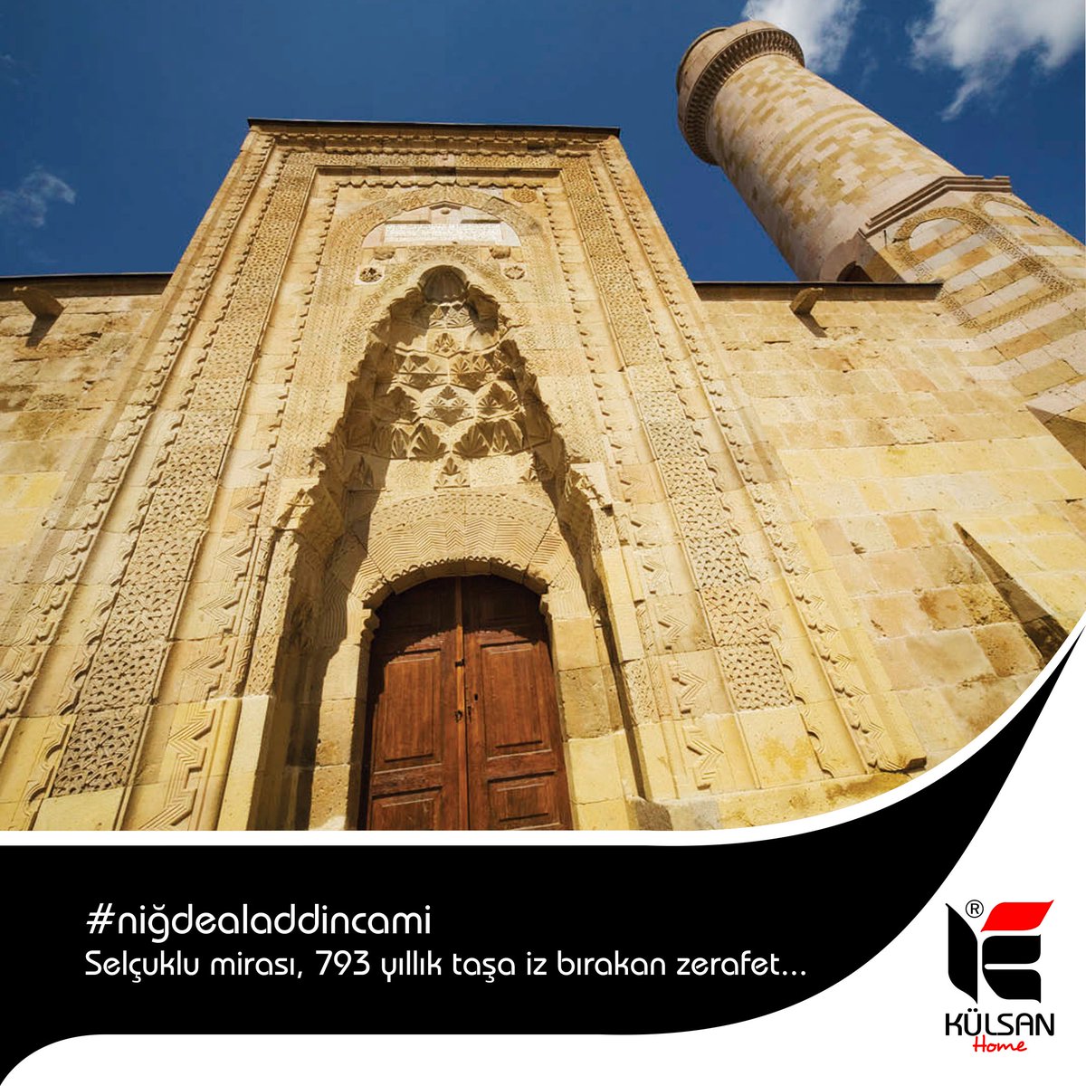 kulsanhome's tweet photo. #niğdealaddincami
Selçuklu mirası, 793 yıllık taşa iz bırakan zerafet.

#hayırlıcumalar #cami #cuma #selçuklu #niğde https://t.co/assTgJ18rd