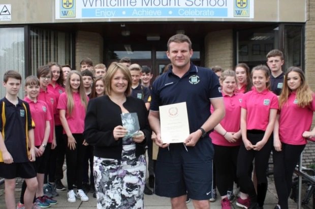 Batley_News's tweet photo. Accolade for schoolโs top quality sport. @WMount #Whitcliffe #Cleckheaton
https://t.co/kx5caVDw0f https://t.co/d8gPtCfhat
