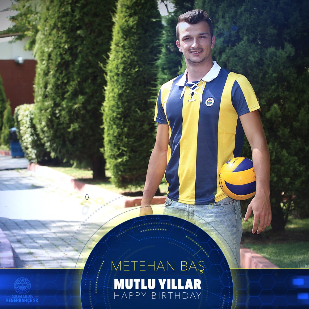 Bugün oyuncumuz Metehan Baş'ın doğum günü. Mutlu Yıllar Metehan Baş!
