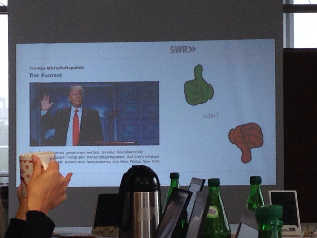 Hop oder flop? Dachzeilen und Teaser auf dem Prüfstand. #swrok16