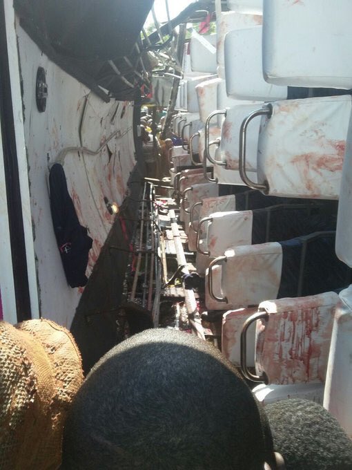 xtiandela's tweet image. BREAKING:

A number of Students from St. Mary's Nyamagwa High, Kisii,  dead &amp;amp; more injured while celebrating new bus