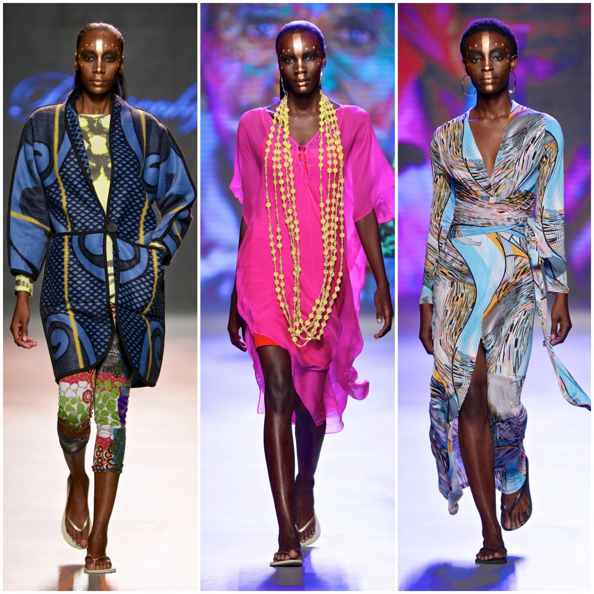 FashionOneTVSA's tweet photo. #Philosophy by #jennibutton celebrating cultures and lots of colour last night at #MBFWJ16 https://t.co/D5JGHZ7OoE