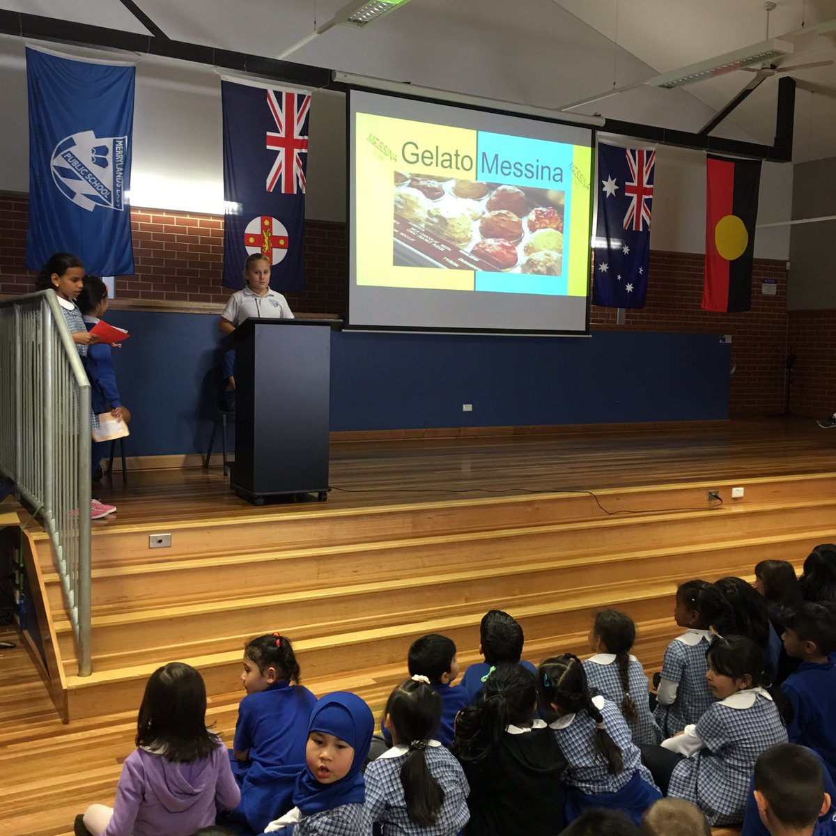 merrylandseast's tweet photo. Top work, @4HCreepers and @3AMEPS assembly presenters. It's not easy presenting to so many people. You did well! https://t.co/gZYoCmIG09