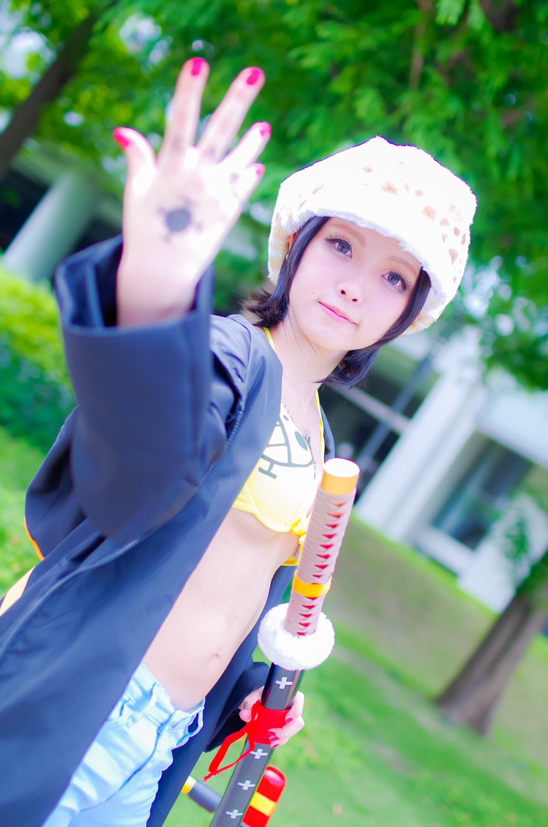 しゅん A Twitter 鎖鬼さん Kusarioni ワンピースよりトラファルガーロー 女 可愛らしくクオリティ高くて最高です C90 C90コスプレ