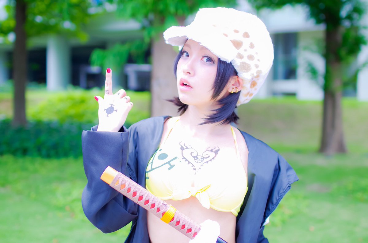 しゅん A Twitter 鎖鬼さん Kusarioni ワンピースよりトラファルガーロー 女 可愛らしくクオリティ高くて最高です C90 C90コスプレ