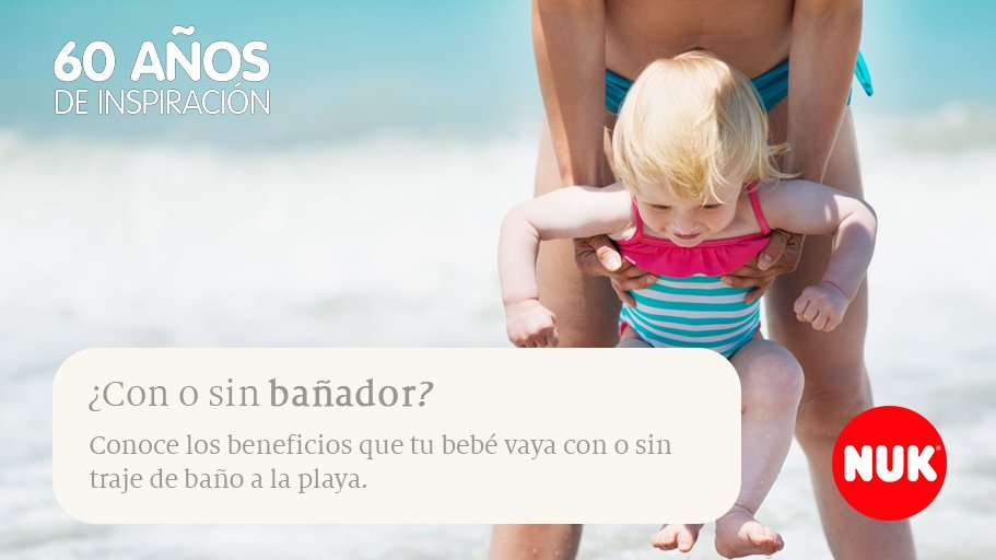 BebesNuk's tweet photo. ¿Usar o no usar bañador? Nuestro blog te da algunas respuestas para tu #bebé https://t.co/hs4HDav28r https://t.co/vioFydU2aZ