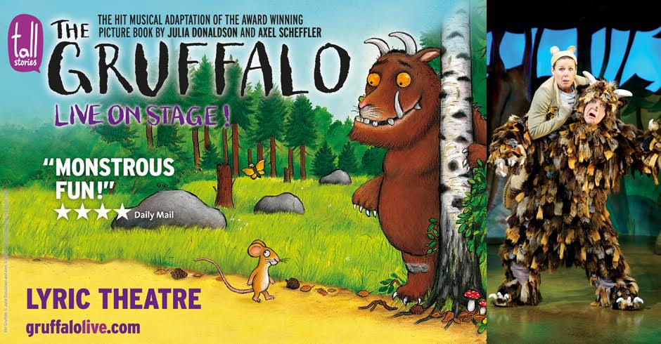RT&amp;follow to win a family ticket to see Tall Stories' magical adaptation of The Gruffalo Live in the West End!