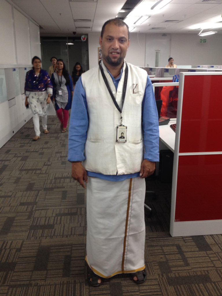 hazel_harsh's tweet photo. #MphasisLife wao ethnic . I day celebration. Jai Hind https://t.co/EPWlFCIOK0
