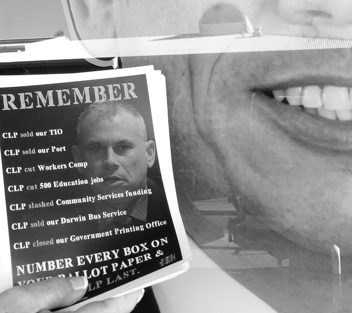 nt_branch_mua's tweet photo. @adamgiles the good people of #Braitling will be reminded of your poor record all the way to the election #ntpol https://t.co/i4qhJNHz8I
